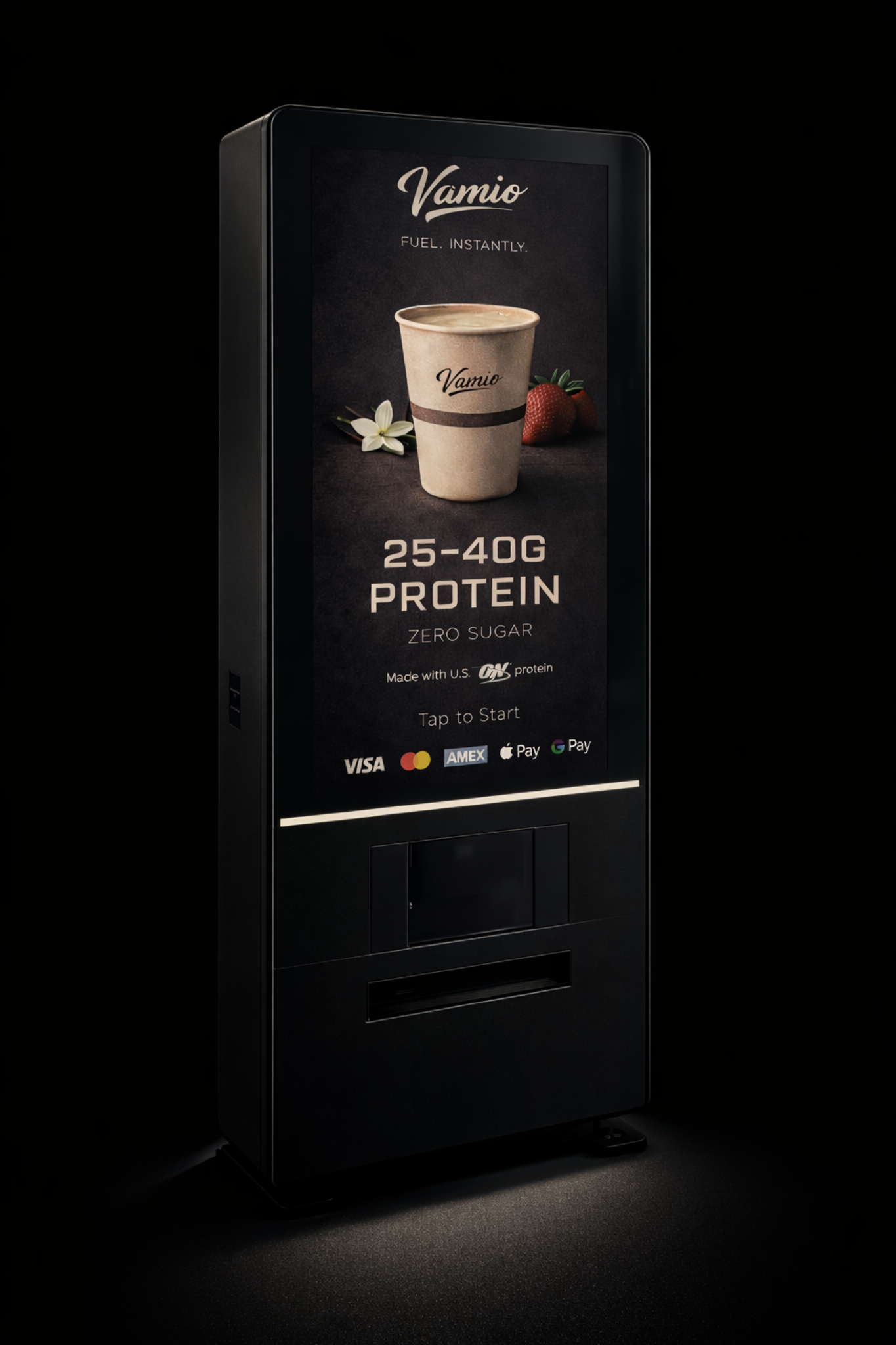Vamio JK91 protein shake machine in a gym